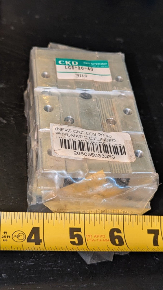 CKD Pneumatic Slide Cylinder LCS-20-40 New & Sealed