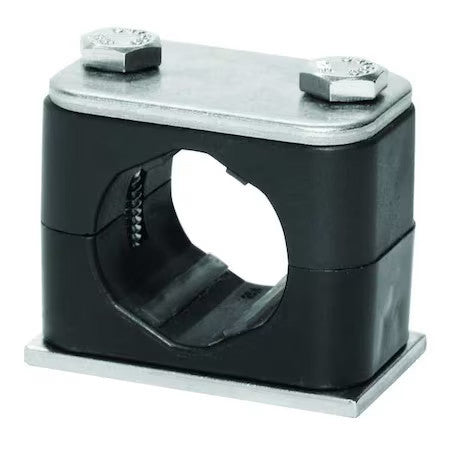 Stauff Sp-325-Act-Dp-As-U-W5-K-642012 Tube Clamp,1.81In H,316 Ss,Size 63/64In