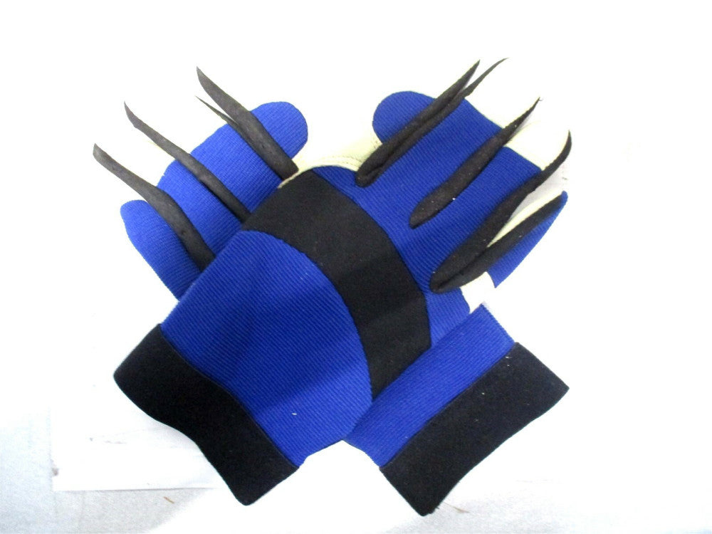 White Eagle (2153) Large Unlined Elastic Wrist Goatskin Leather Mechanics Gloves