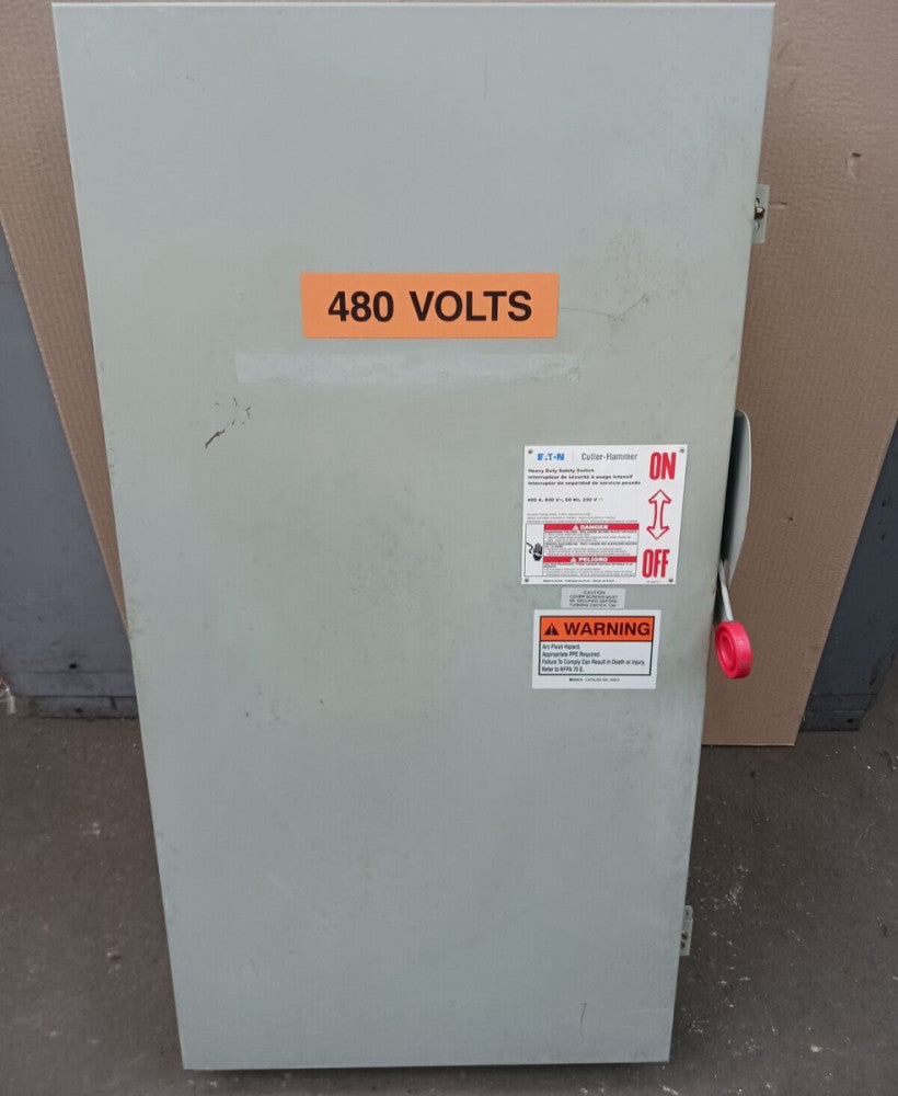 EATON CUTLER HAMMER DH365UGK NON-FUSED SAFETY SWITCH 3P 600V NEMA 1