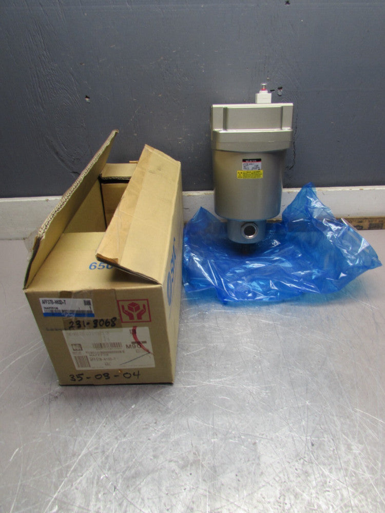 BRAND NEW! SMC AFF37B-N10D-T , 1" Main Line Pneumatic Filter Housing,MAKE OFFER!