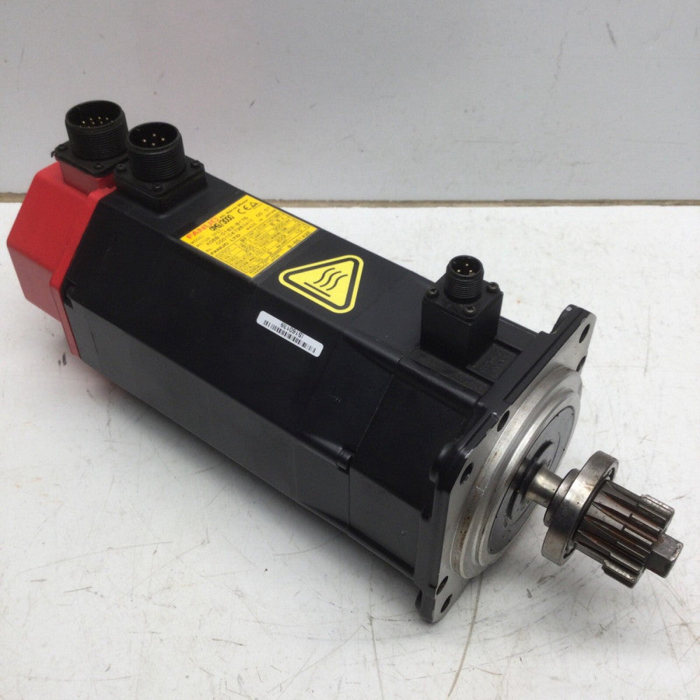 FANUC AM9/3000 AC Servo Motor A06B-0163-B175, 161 V 6, 8 AMP, 3 Phase (LOT#5)