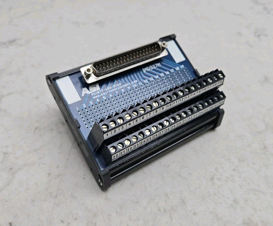 Automation Systems Interconnect IMDS37M Interface Module 37 Position Din Mount 
