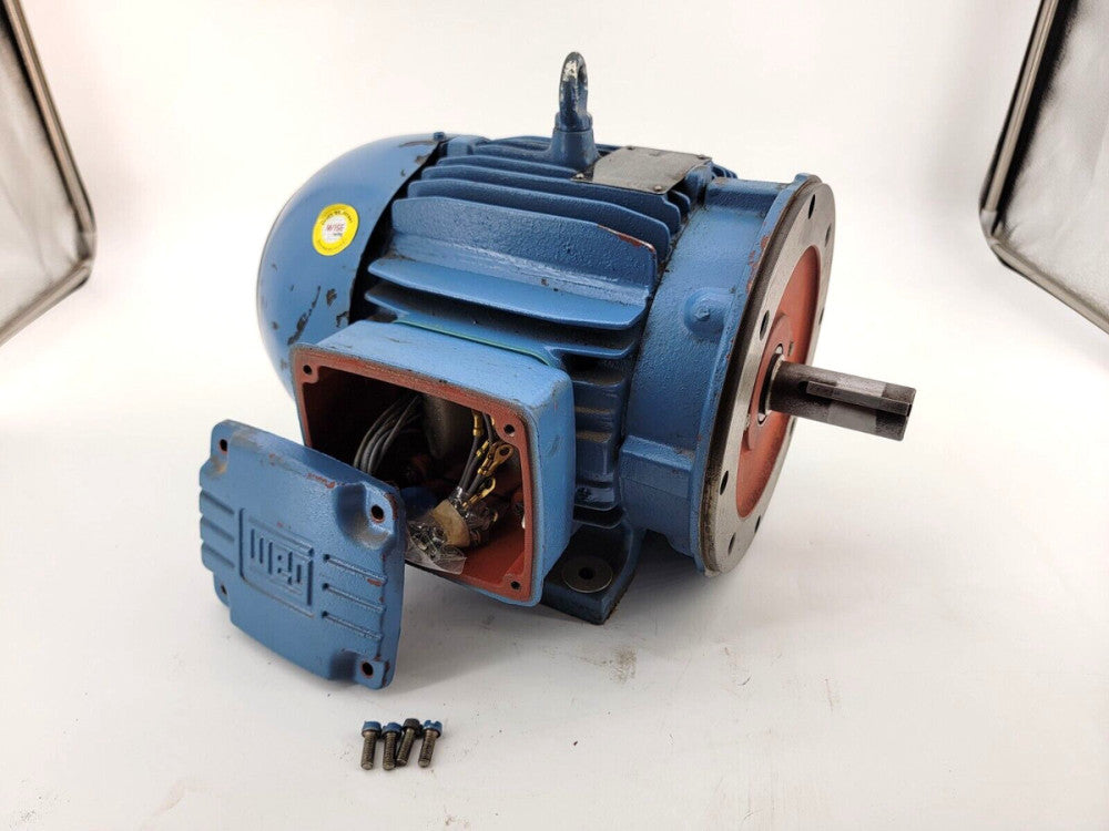 New WEG W21 CC029A Electric Motor 3PH 182T 230/460V 875RPM TEFC 60Hz 1HP