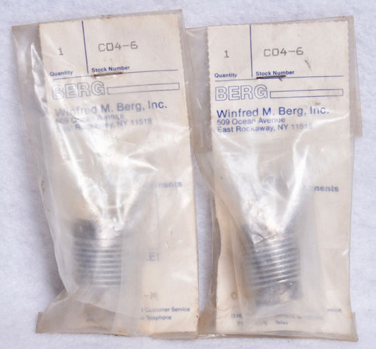 2 Count Winfred M. Berg Flexible Shaft Couplings  C04-6