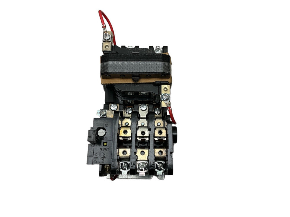 ABB/GE CR306B002 MAGNETIC MOTOR STARTER, 3-POLES, 18 A, 120V AC, 3HXY9.