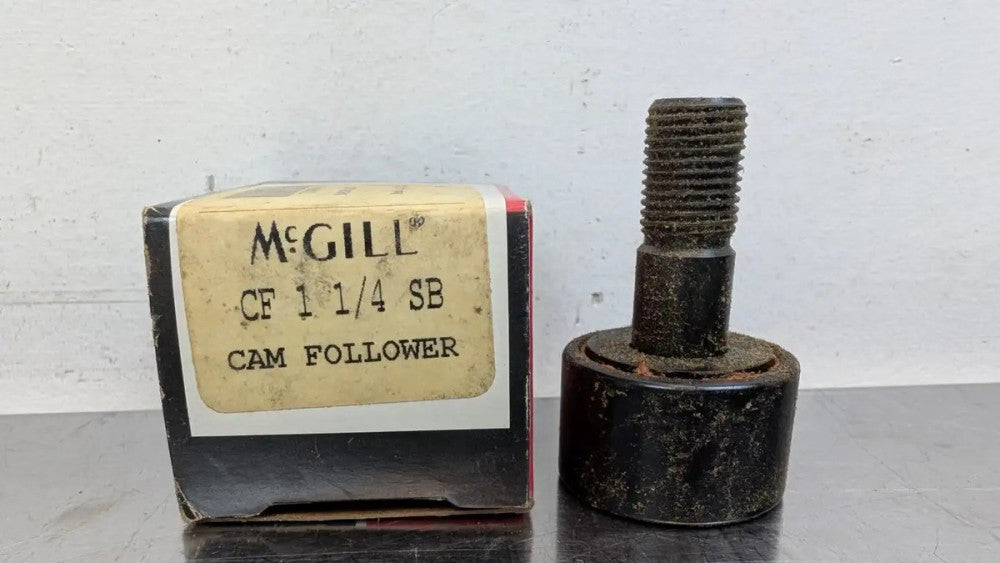 McGill CF 1 1/4 SB Cam Follower 1.25" Roller OD .75" Roller Wide CF1-1/4SB