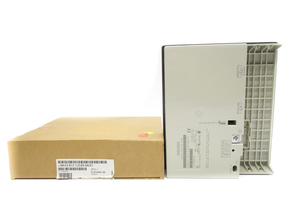 SIEMENS 6AV3617-1JC20-0AX1 24VDC 0.4A NSMP