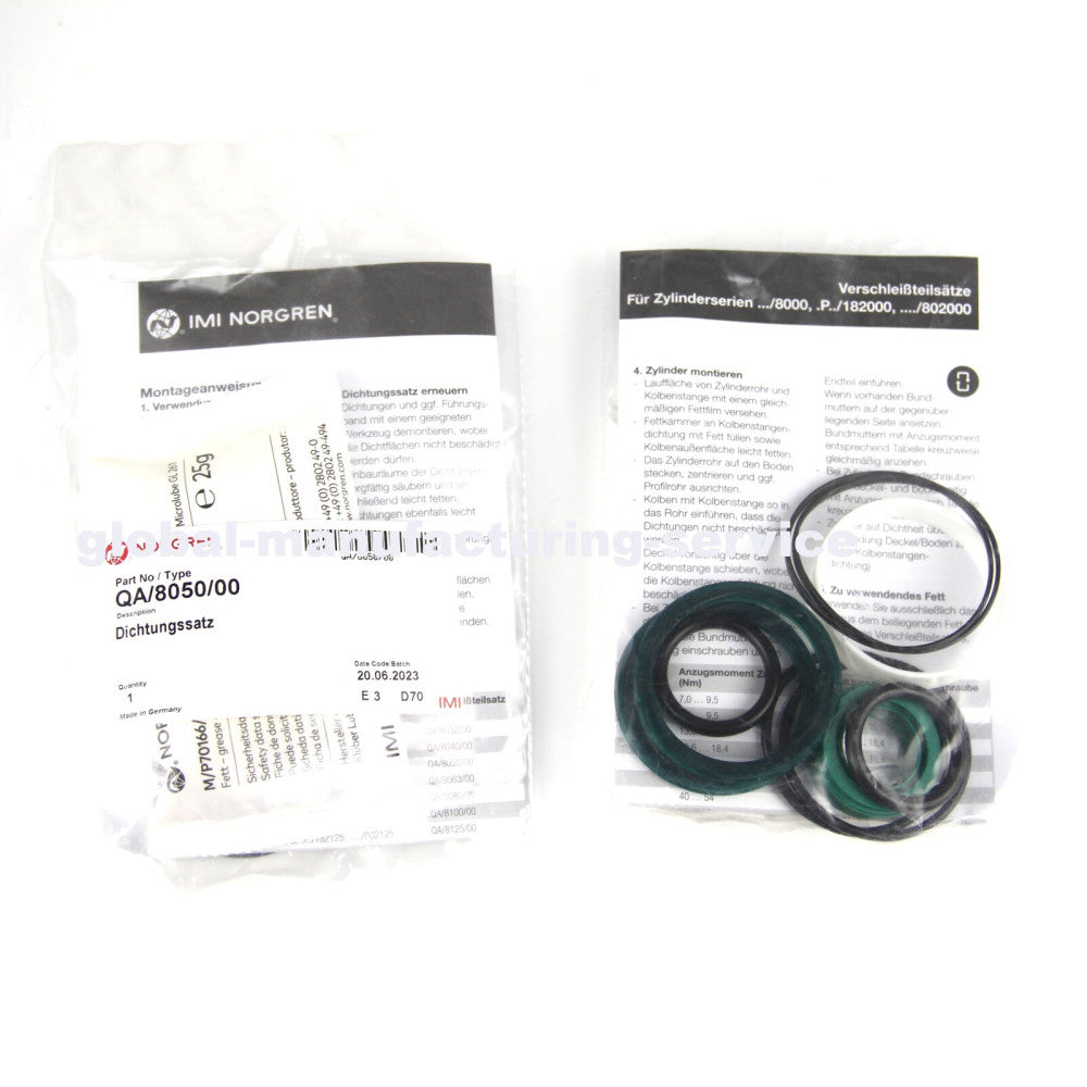 One Brand New NORGREN QA/8050/00 QA-8050-00 Cylinder Service Kit
