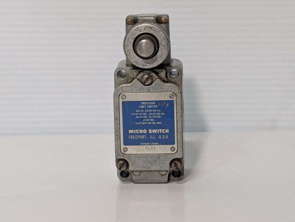 Microswitch 4LS1 Precision Limit Switch, 120/240/480VAC 10A 600VAC Max