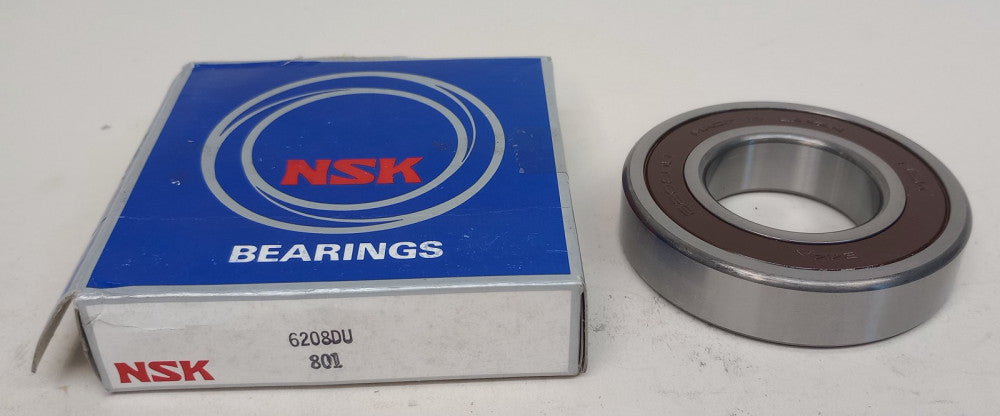 NSK 6208DU Ball Bearing Deep Groove 40 X 80 X 18mm Single Sealed