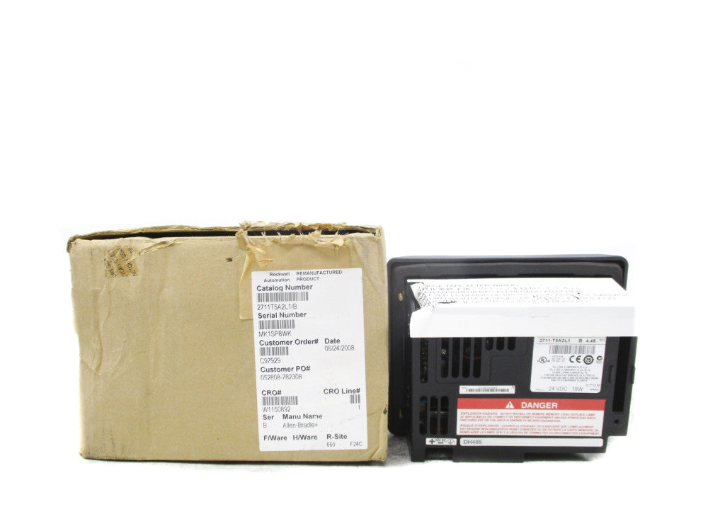ALLEN BRADLEY 2711-T5A2L1 SER. B F/W 4.46 REMAN