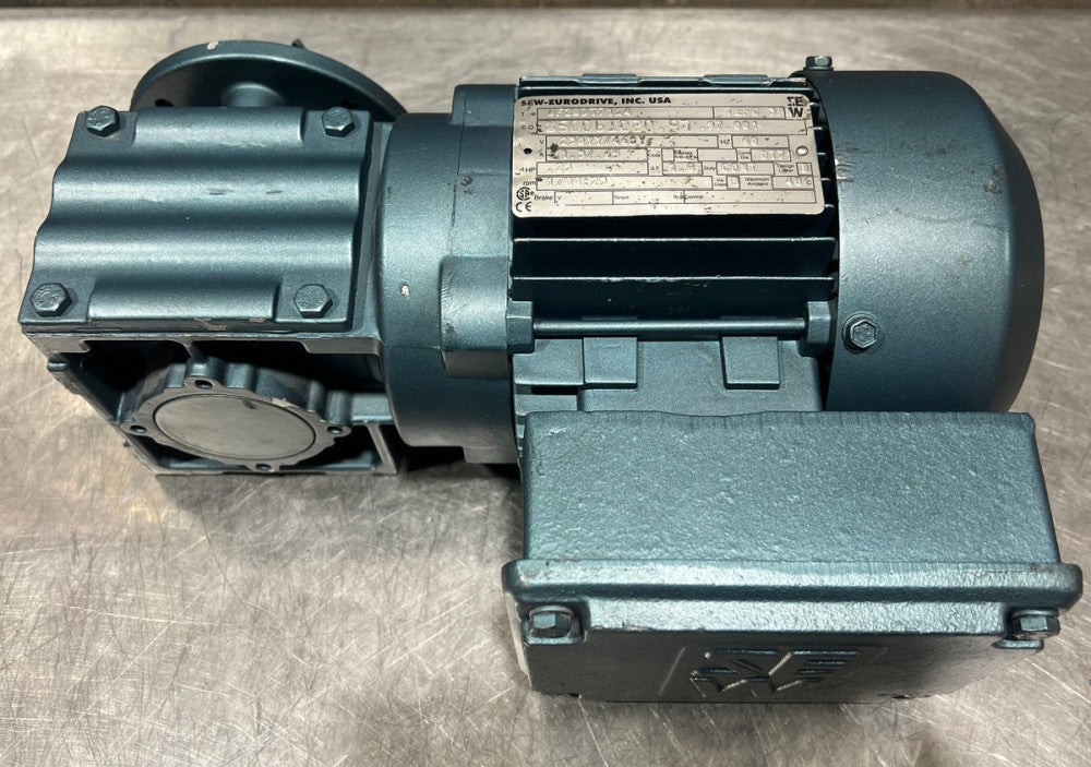 SEW-Eurodrive Type WF20DT71K4 Motor With Gear Box Nos Surplus