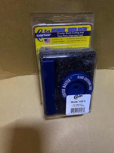 Carter 1 1/4" x 8 AccuRight® Center Master™ Blank Creation System FCP2 (NEW)