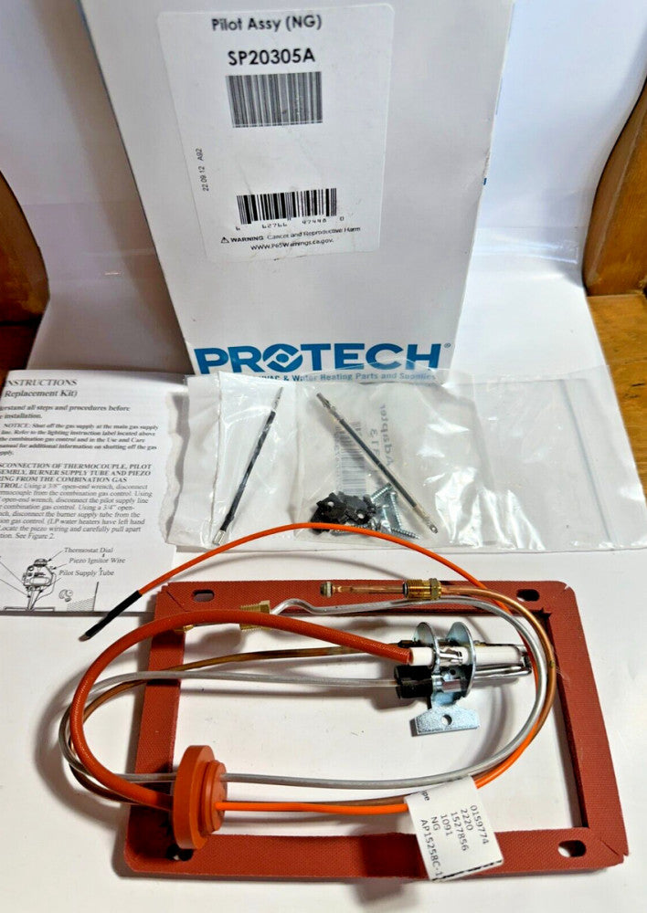 ProTech HVAC Pilot Assembly Kit NG SP20305A Natural Gas