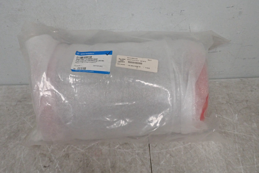 Agilent IL06001200 Flex Coupling, Non-Braid, ISO160, 6" x .010" x 12" - NEW