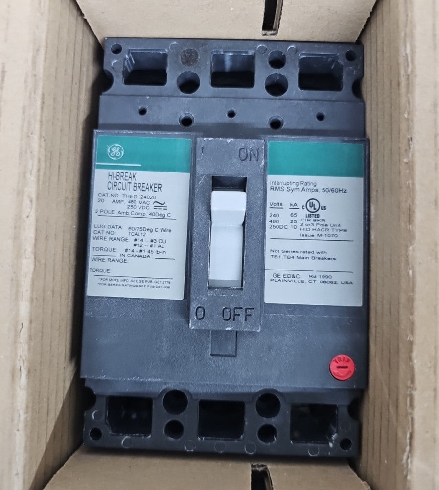 THED124020 General Electric Circuit Breaker
