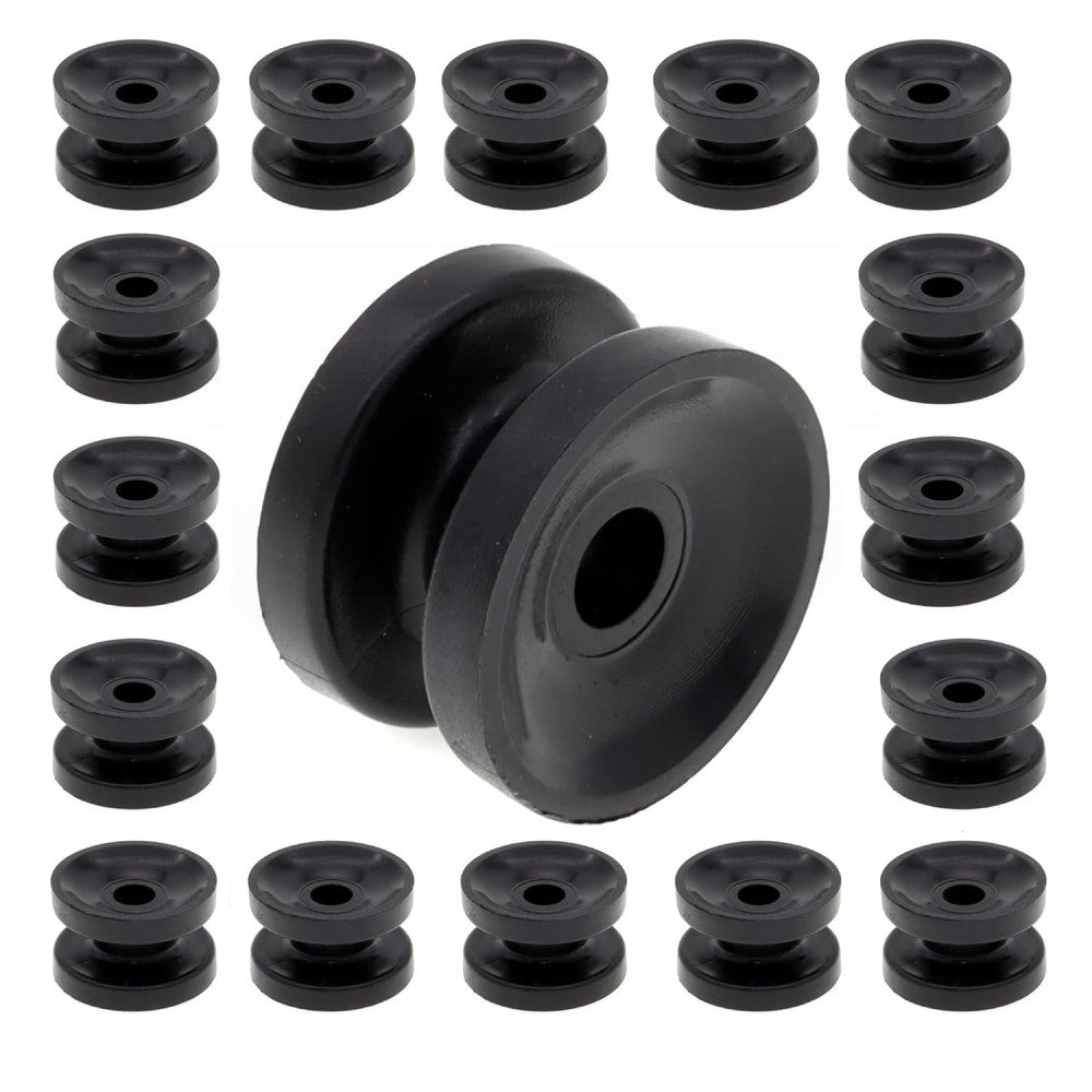 36 Pcs Circular Ring Corner Post Electric Fence Insulators, Polyrope... 