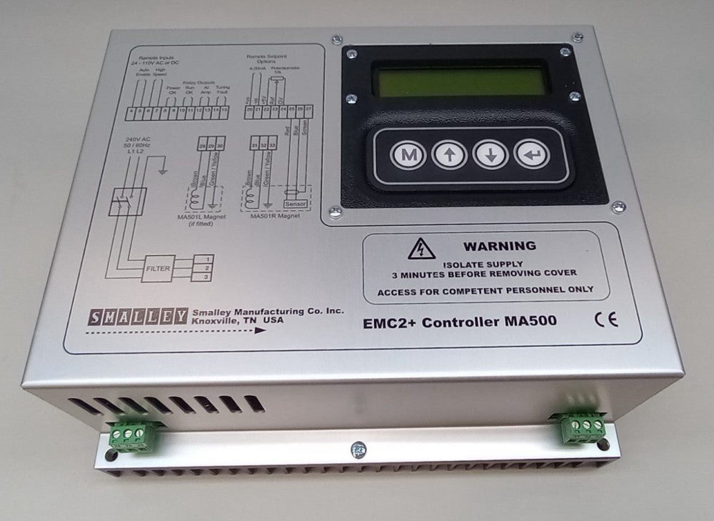 KMG MA500 Vibratory Conveyor Controller EMC2 1 Phase 200/240 Vac 50/60 HZ