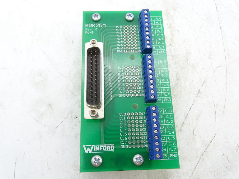 WINFORD ENGINEERING BRK25M CIRCUIT BOARD