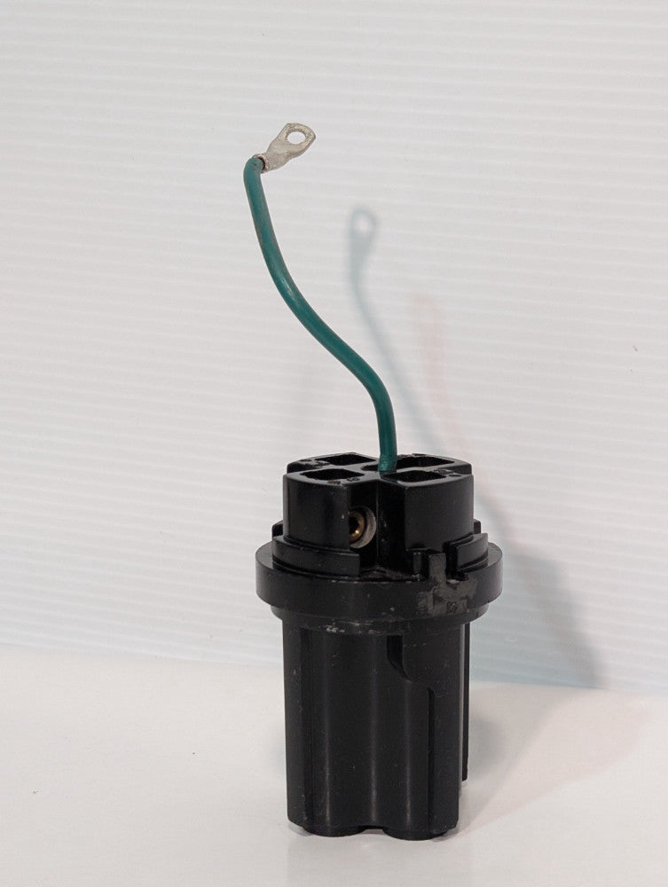 Russellstoll R&S CI4298 5-Pole Female Connector Body w/ Ground Pigtail As Shown