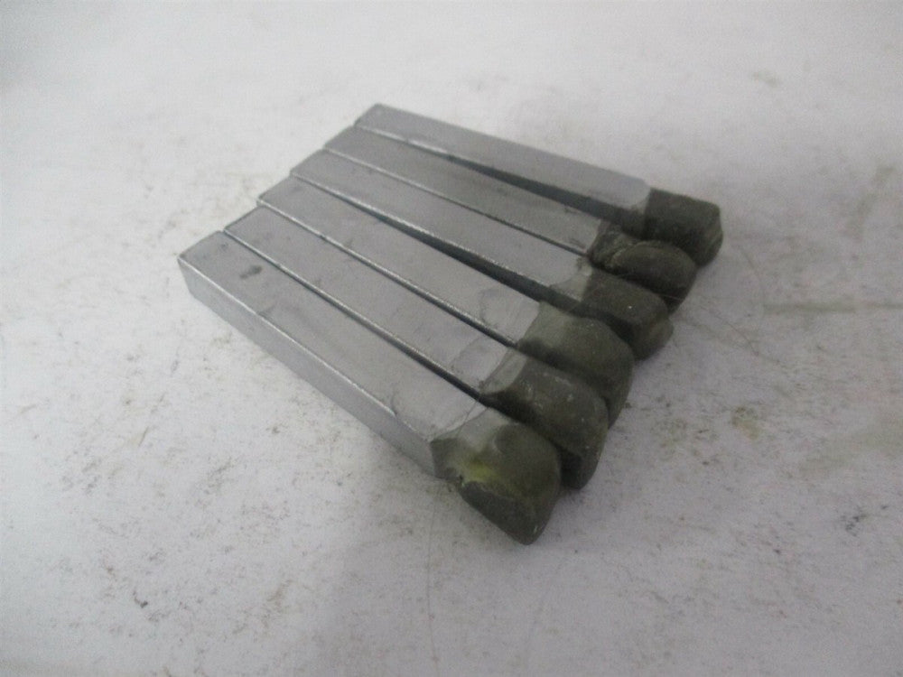 (100) 1/4 x 1/4″ Grade C2 Square Shoulder Turning Single Point Tool Bit - Qty 6