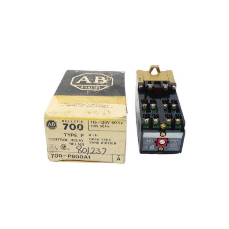 ALLEN BRADLEY 700-P800A1 SER. A 120-600V (BK/YL) NSMP