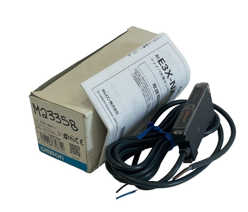 NEW OMRON E3X-NA11 PHOTOELECTRIC SWITCH 12 to 24 VDC 2M E3XNA11