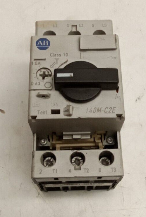 Allen Bradley 140M-C2E-B10 Manual Starter 0.63-1a Amp 1/2hp