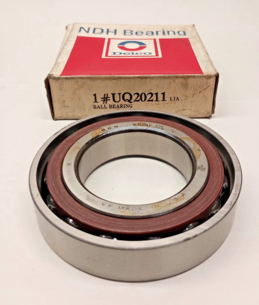 New Departure NDH UQ20211 Angular Contact USA Bearing 55x100x21mm ref# 7211B