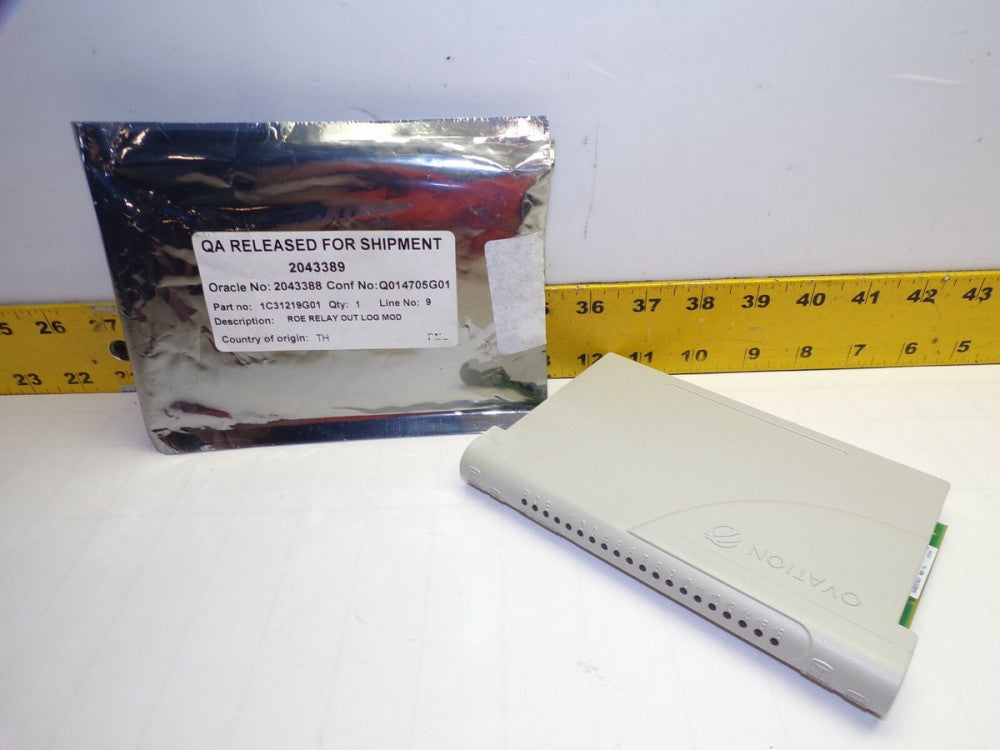 NEW EMERSON OVATION RELAY OUTPUT LOGIC MODULE  11C31219G01 