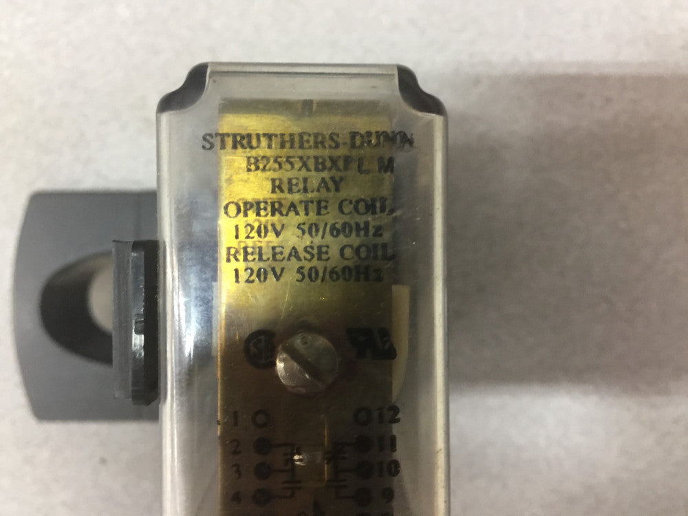 NEW NO BOX STRUTHERS DUNN 120V 12PIN RELAY B255XBXPL M