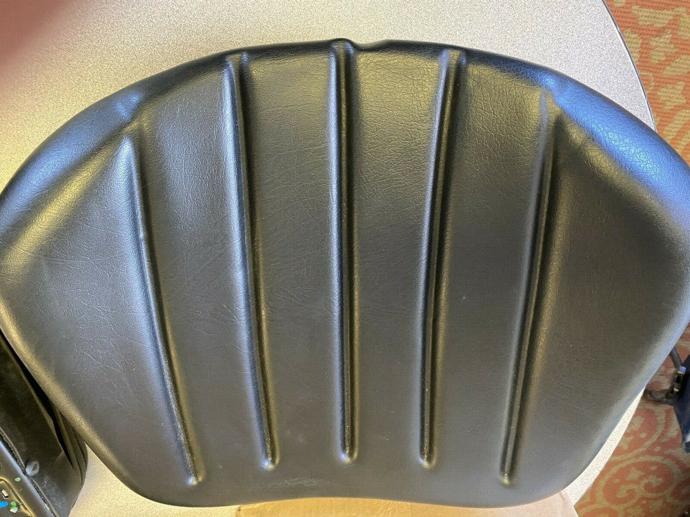 BRAND NEW GRAMMER BACK REST CUSHION BLACK VINYL