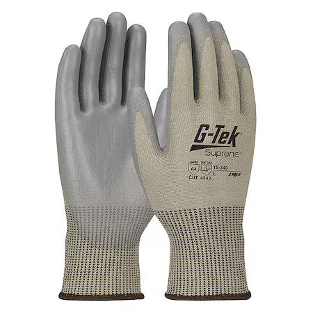 Pip 15-340/M Cut-Resistant Glove, Cut Level A4 ,Dipped ,Polyurethane ,Smooth ,M