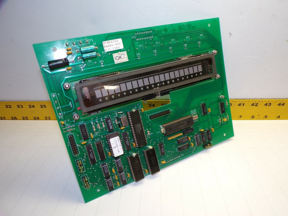 PECO CONTROL INTERFACE DISPLAY BOARD  D-3704 REV 4
