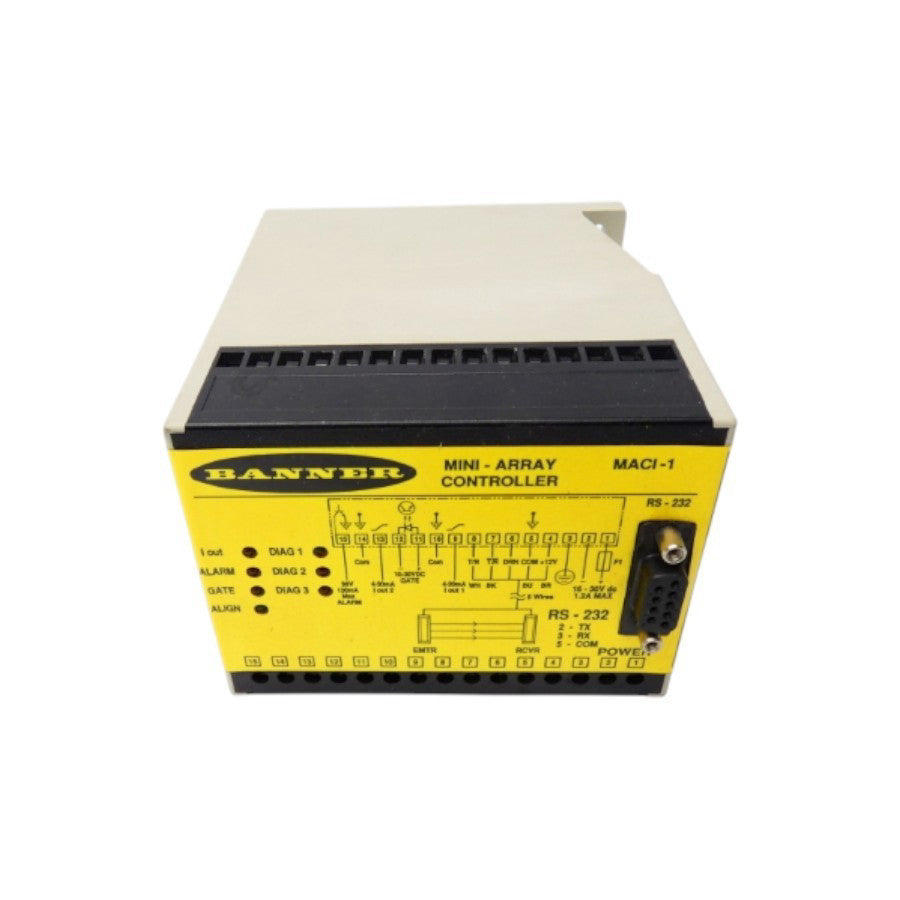 BANNER ENGINEERING MACI-1 16-30VDC 1.2A NSNP