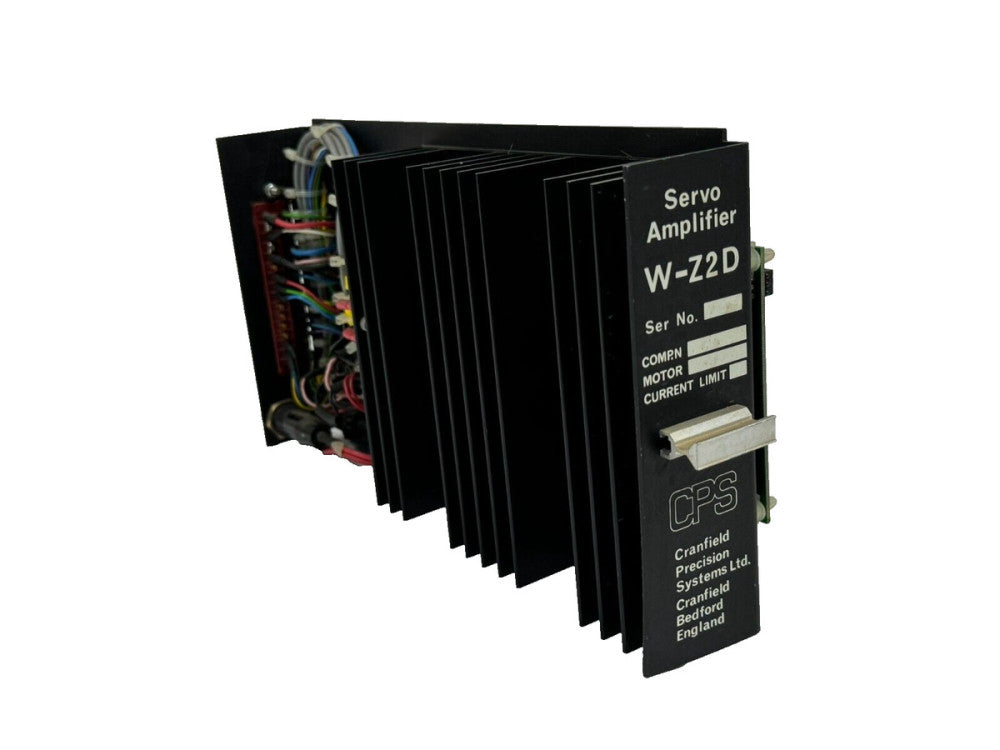 USED CRANFIELD PRECISION W-Z2D SERVO AMPLIFIER WZ2D