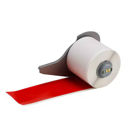 Brady M7c-2000-569-Rd Label,Polyester,Color Red,2" W