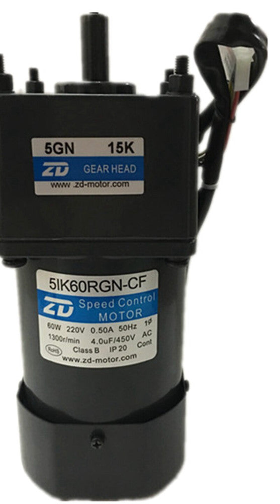 NEW ZD 5IK60RGN-CF AC Gear Speed Motor