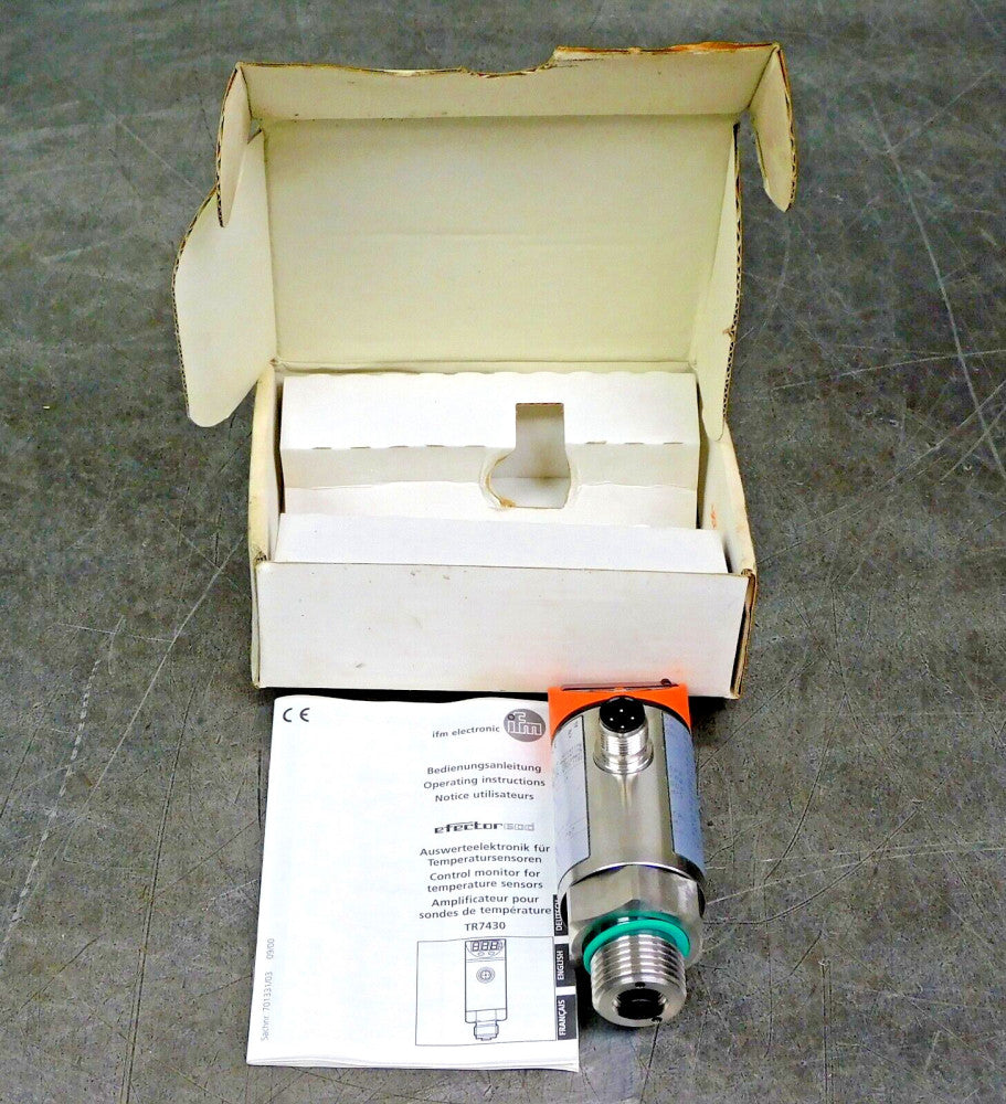 Efector IFM TR7430 4-Pin Temperature Sensor 30V DC -40..150° C  50 MA