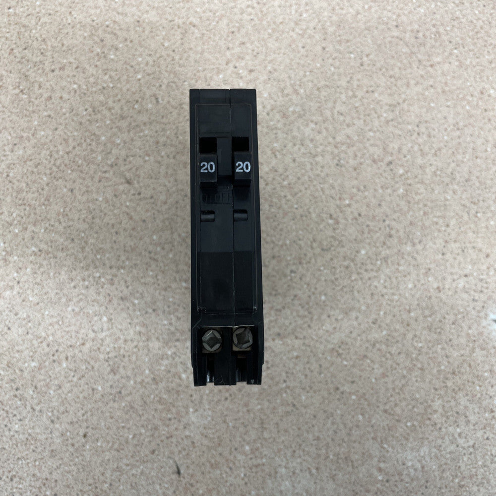 Square D QOT2020 2-20A 120/240 VAC Single-Pole Tandem Circuit Breaker NOS W#