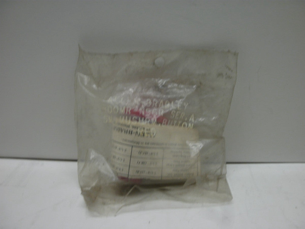 ALLEN BRADLEY 800MR-N56R SER A MUSHROOM BUTTON RED CAP NON-ILLUM NEW IN BAG