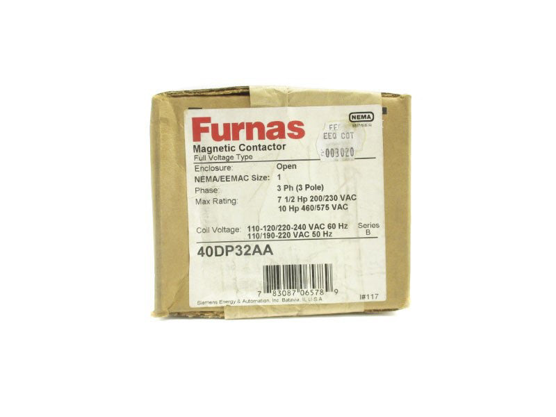 FURNAS 40DP32AA SER. B 240VAC NSFS
