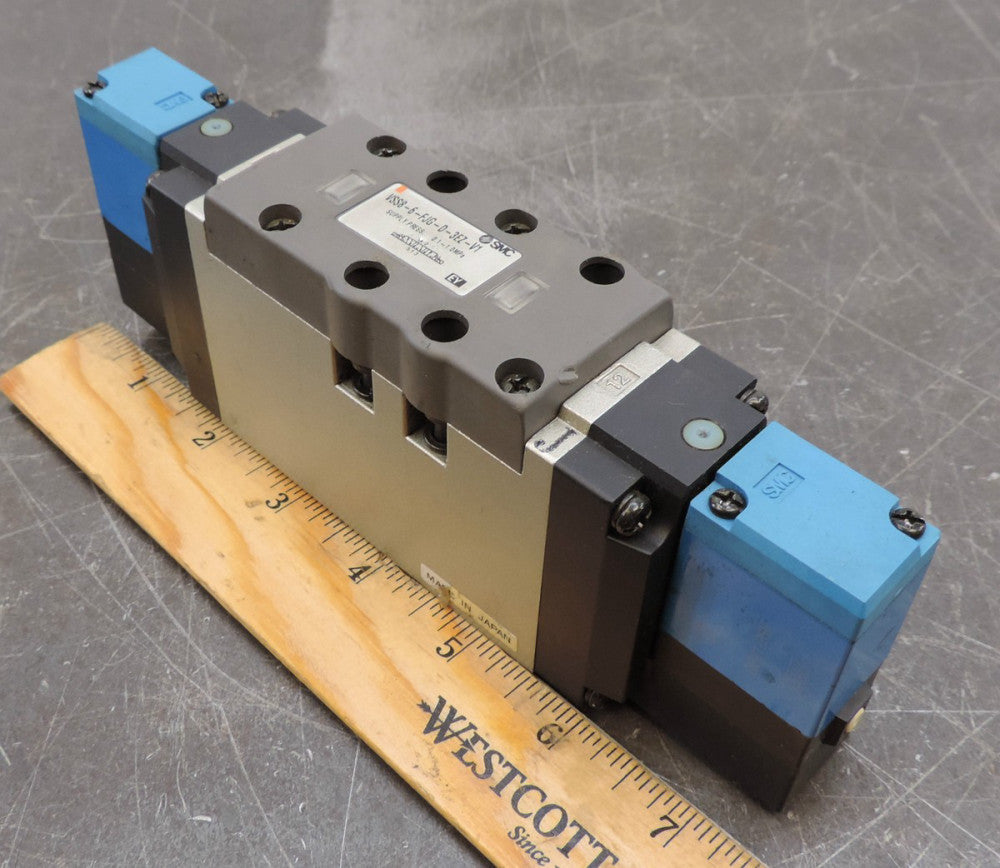 SMC VSS8-6-FG-D-3EZ-V1 Solenoid Valve Manifold Control Block
