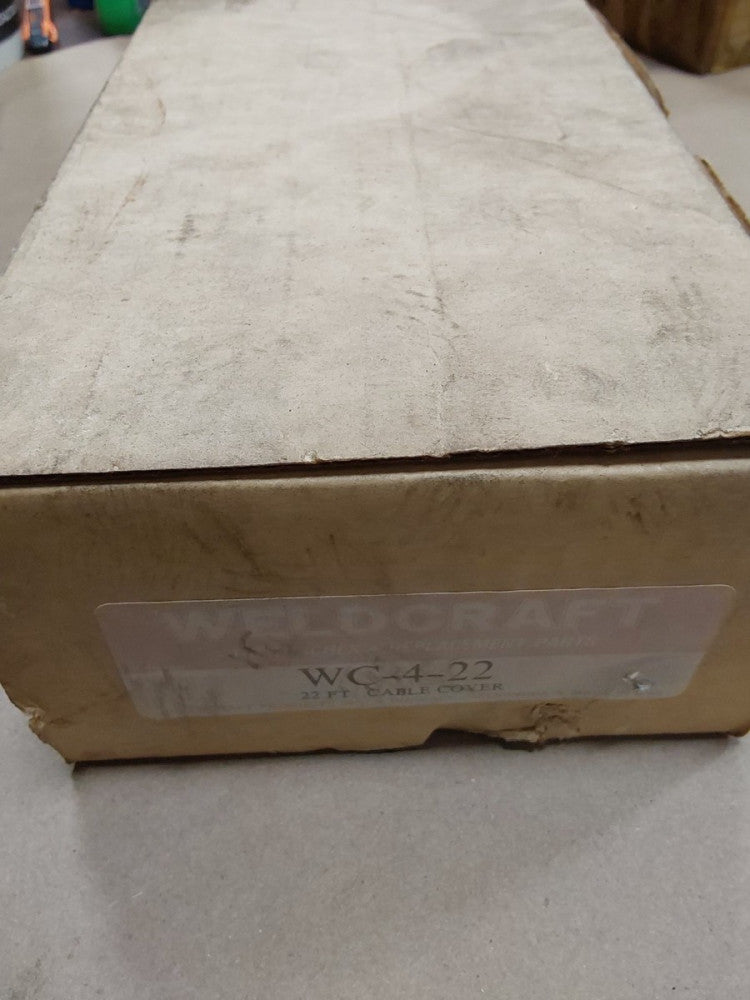 Miller Weldcraft WC-4-22 Cable Cover Woven Nylon 4 in x 22 ft Zipper