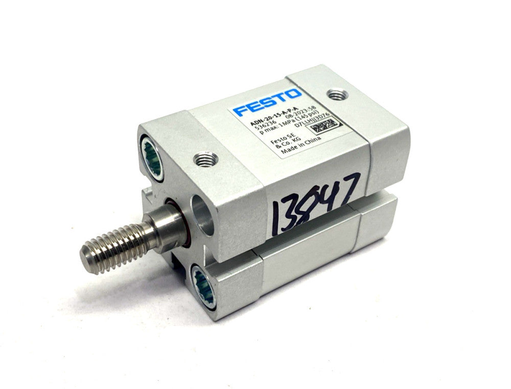 Festo ADN-20-15-A-P-A Compact Cylinder 20mm Bore 15mm Stroke 536236