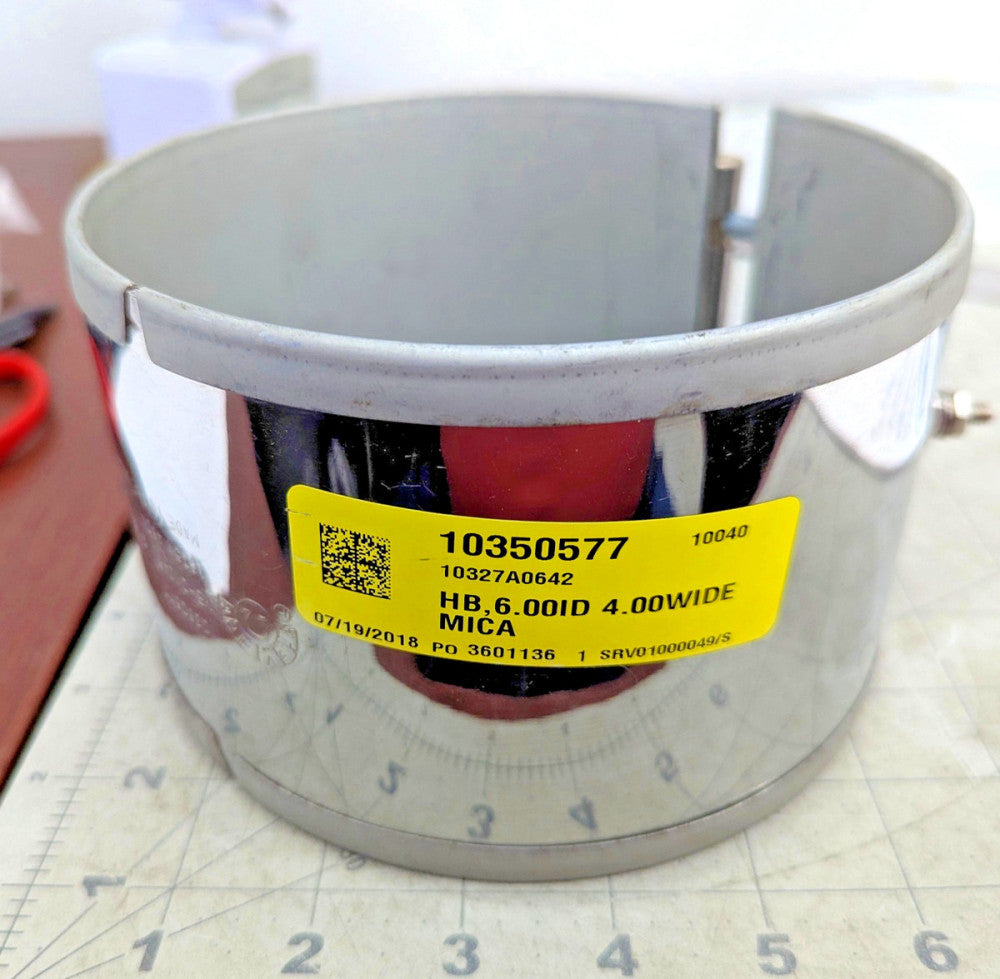 6” x 4” Mica Band Heater 1675W 480V Tempco Duraband10350577 / MBH01045 [Z2B6]