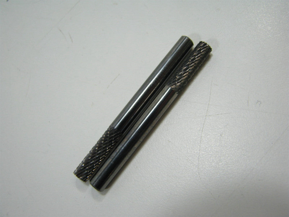 SGS (10803) SA-81 Double Cut 0.187" Dia. x 3/16" Carbide Burs NEW - Lot of 2 