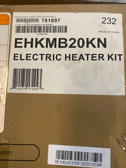 20kW Electric Heater Kit (208/230V) EHKMB20KN