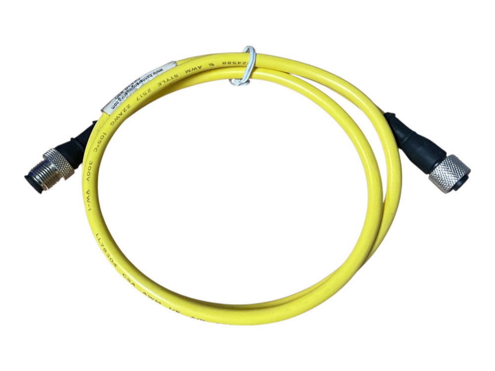 BANNER ENGINEERING DEE2R-83D CABLE ASSEMBLY, M12 M STR / M12 FEM STR 8 PIN 72206